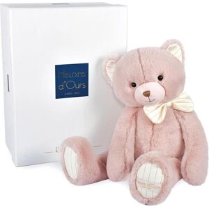 Doudou et Compagnie Preppy Chic Bär - Plüschtier, Rosa, 40cm Doudou et Compagnie Preppy Chic Bär - Plüschtier, Rosa, 40cm