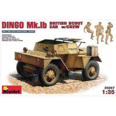 Mini Art Daimler Dingo Mk.Ib Panzerwagen Bausatz - 1:35 Modell Mini Art Daimler Dingo Mk.Ib Panzerwagen Bausatz - 1:35 Modell