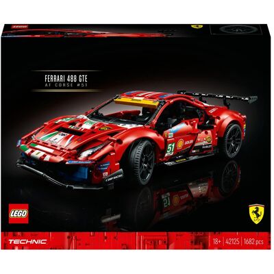Ferrari 488 GTE (42125, LEGO Technic) Ferrari 488 GTE (42125, LEGO Technic)