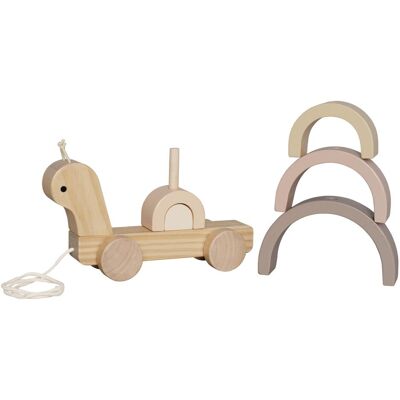 Jabadabado Schnecke mit Regenbogen - Pädagogisches Holzspielzeug Jabadabado Schnecke mit Regenbogen - Pädagogisches Holzspielzeug