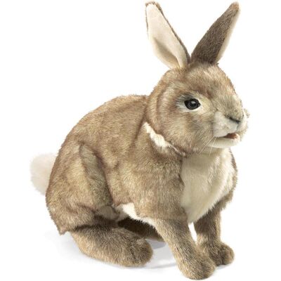 Folkmanis Kaninchen mit Baumwollschwanz - Handpuppe Folkmanis Kaninchen mit Baumwollschwanz - Handpuppe
