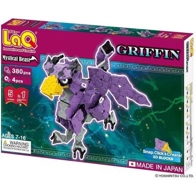 LaQ Mystical Beast 4-in-1 Baukasten Griffioen - 380 Teile LaQ Mystical Beast 4-in-1 Baukasten Griffioen - 380 Teile