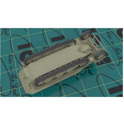 ICM Sd.Kfz.251/6 Ausf.A mit Crew - 1:35 Militärmodell ICM Sd.Kfz.251/6 Ausf.A mit Crew - 1:35 Militärmodell