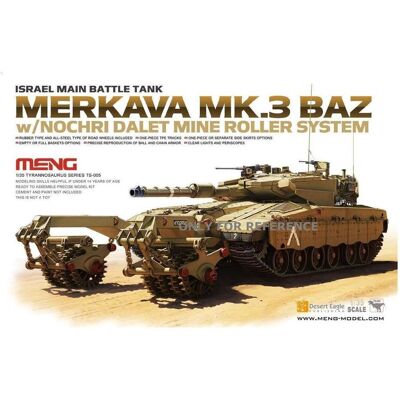 Meng-Model Israel Main Battle Tank Merkava Mk.3 BAZ Meng-Model Israel Main Battle Tank Merkava Mk.3 BAZ
