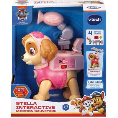 VTech Pat Patrouille - Stella interactive : Mission sauvetage (Französisch, 3 - 7 Jahre) VTech Pat Patrouille - Stella interactive : Mission sauvetage (Französisch, 3 - 7 Jahre)