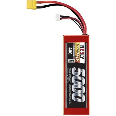 Reely XT90 RC Akku - 11,1V 5000mAh, 3S, Hartschale Reely XT90 RC Akku - 11,1V 5000mAh, 3S, Hartschale