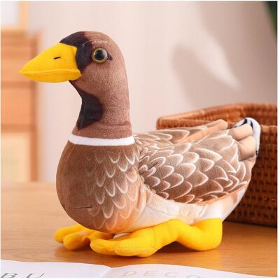 Lean Toys Lean Plüsch Maskottchen Huggable Duck Braun Und Gelb 28Cm (28 cm) Lean Toys Lean Plüsch Maskottchen Huggable Duck Braun Und Gelb 28Cm (28 cm)