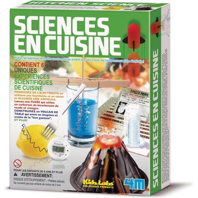 4M KidzLabs SCIENCE: kitchen science / f r a n s t a l i g e verpakking 4M KidzLabs SCIENCE: kitchen science / f r a n s t a l i g e verpakking