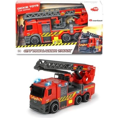 Dickie Toys City Feuerwehrrwagen - Feuerwehrauto - 23cm Dickie Toys City Feuerwehrrwagen - Feuerwehrauto - 23cm