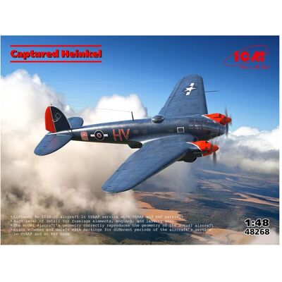 ICM Heinkel He 111 Catturato in Servizio USAAF Luftwaffe ICM Heinkel He 111 Catturato in Servizio USAAF Luftwaffe