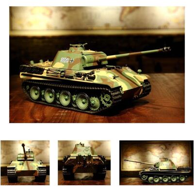 Es-toys Heng Long RC Panzer Panther G 1:16 Rauch (RTR Ready-to-Run) Es-toys Heng Long RC Panzer Panther G 1:16 Rauch (RTR Ready-to-Run)