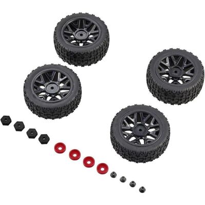 Reely RE-8705343 Ersatzteil Reifen-Set - Für Reely 1:14 Buggy Reely RE-8705343 Ersatzteil Reifen-Set - Für Reely 1:14 Buggy