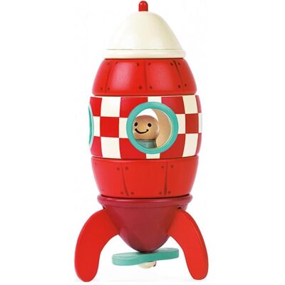 Janod Magnetbausatz Rakete Janod Magnetbausatz Rakete