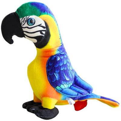 Lean Toys Leantoys Plüsch-Maskottchen gelber Papagei 20 cm (20 cm) Lean Toys Leantoys Plüsch-Maskottchen gelber Papagei 20 cm (20 cm)