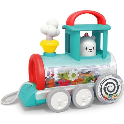 Moni Kinder-Nachziehspielzeug Zug E7995A Moni Kinder-Nachziehspielzeug Zug E7995A