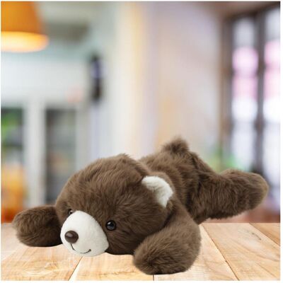 Lean Toys Lean Plüsch Maskottchen Umarmungen Liegender Bär Braun 30Cm (30 cm) Lean Toys Lean Plüsch Maskottchen Umarmungen Liegender Bär Braun 30Cm (30 cm)
