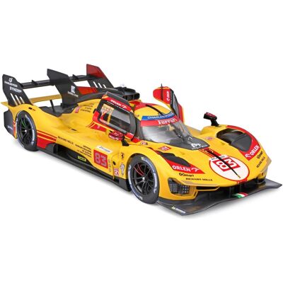 Bburago 16304 Ferrari Racing 499P LMH 2024 - Spielzeugfahrzeug Bburago 16304 Ferrari Racing 499P LMH 2024 - Spielzeugfahrzeug
