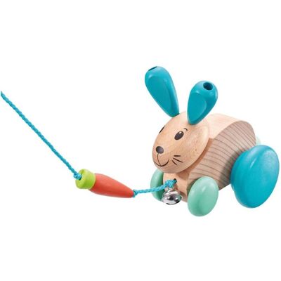 Selecta Spielzeug Nachzieh-Hase Henny Hoppel 13cm Selecta Spielzeug Nachzieh-Hase Henny Hoppel 13cm