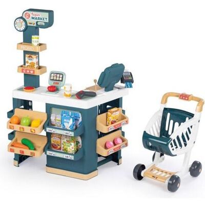Smoby Modell 7600350239 - Spielzeug Supermarkt mit Zubehör Smoby Modell 7600350239 - Spielzeug Supermarkt mit Zubehör