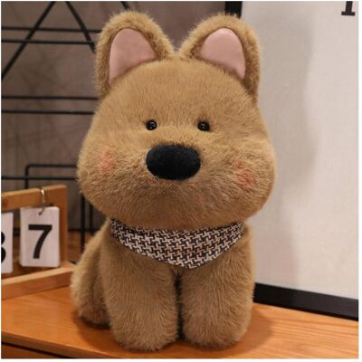 Lean Toys Lean Plüsch Maskottchen Kuschelhund Mit Schleife Braun 25Cm (25 cm) Lean Toys Lean Plüsch Maskottchen Kuschelhund Mit Schleife Braun 25Cm (25 cm)