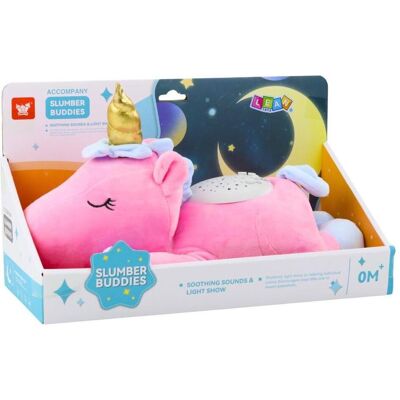 Lean Toys Lean Plüsch Einhorn Schlafend Kuschelig Projektor Ton Geräusch Rosa Lean Toys Lean Plüsch Einhorn Schlafend Kuschelig Projektor Ton Geräusch Rosa