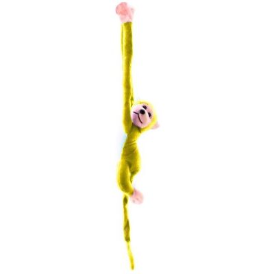 Lean Toys Leantoys Plüsch-Affe-Maskottchen mit Sound, gelb 60 cm (60 cm) Lean Toys Leantoys Plüsch-Affe-Maskottchen mit Sound, gelb 60 cm (60 cm)