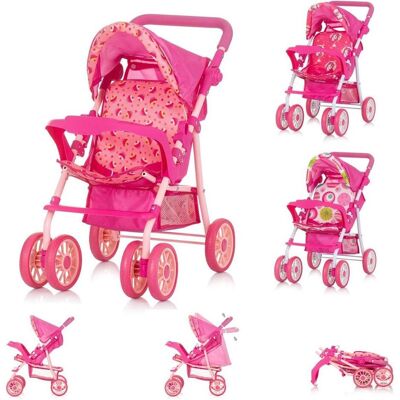 Chipolino Puppenwagen Dolly Korb - Faltbar, Verstellbarer Griff, Frontbügel - Puppenwagen Chipolino Puppenwagen Dolly Korb - Faltbar, Verstellbarer Griff, Frontbügel - Puppenwagen