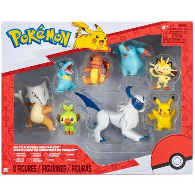 Pokémon - Battle Figure 8 Pack (PKW4568) Pokémon - Battle Figure 8 Pack (PKW4568)
