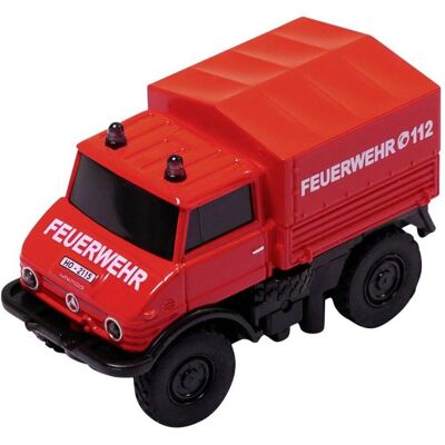Carson 1:87 M-B Unimog U406 Feuerwehr 100% RTR (RTR Ready-to-Run) Carson 1:87 M-B Unimog U406 Feuerwehr 100% RTR (RTR Ready-to-Run)