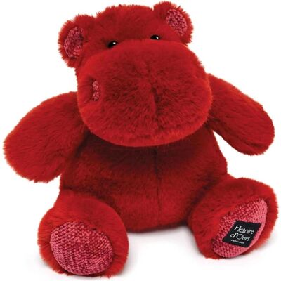 Doudou et Compagnie Hippo, rot 25cm - Plüschtier Doudou et Compagnie Hippo, rot 25cm - Plüschtier