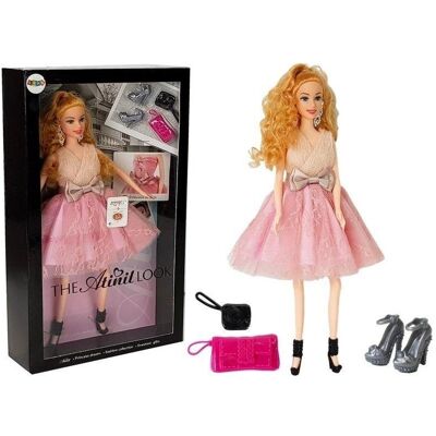 Lean Toys Modellpuppe + Zubehör 28cm Lean Toys Modellpuppe + Zubehör 28cm