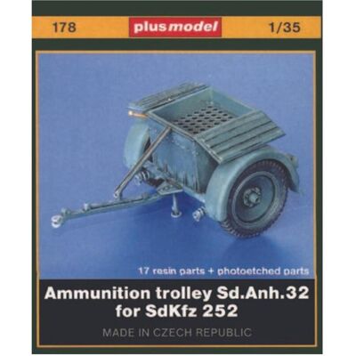 Plus Model SdKfz. 252 Munitionsanhänger & Flugzeug-Detail-Set Plus Model SdKfz. 252 Munitionsanhänger & Flugzeug-Detail-Set