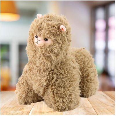 Lean Toys Lean Plüsch-Maskottchen Huggable Lama Beige 40 X 40Cm (40 cm) Lean Toys Lean Plüsch-Maskottchen Huggable Lama Beige 40 X 40Cm (40 cm)