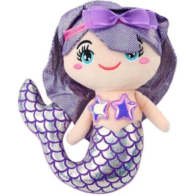 Lean Toys Lean Plüsch Meerjungfrau Holographischer Schwanz Lila 25Cm (25 cm) Lean Toys Lean Plüsch Meerjungfrau Holographischer Schwanz Lila 25Cm (25 cm)