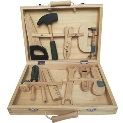 Egmont Toys Holz-Werkzeugkoffer - Buntes Lernspielzeug Egmont Toys Holz-Werkzeugkoffer - Buntes Lernspielzeug