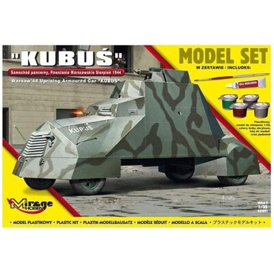 Mirage Hobby Warschau '44 Aufstand Panzerwagen Modellbausatz - 1:35 Mirage Hobby Warschau '44 Aufstand Panzerwagen Modellbausatz - 1:35