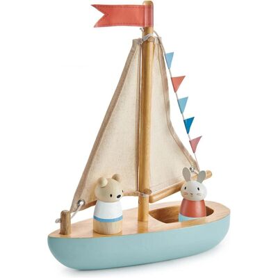 Tender Leaf Toys Segelboot Tender Leaf Toys Segelboot