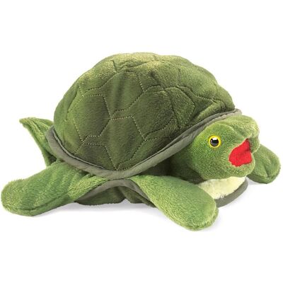 Folkmanis Baby Meeresschildkröte Handpuppe - Handpuppe Folkmanis Baby Meeresschildkröte Handpuppe - Handpuppe