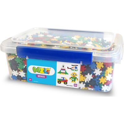 Meli Minis Bausteine - 2800 Stück - Kreatives Spielen Meli Minis Bausteine - 2800 Stück - Kreatives Spielen