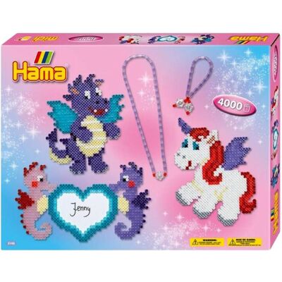 Hama Perlen Geschenkpackung Drachenfreunde Hama Perlen Geschenkpackung Drachenfreunde