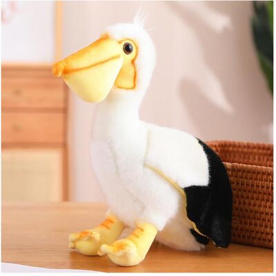 Lean Toys Lean Plüsch Pelikan Vogel Maskottchen Umarmungen 24Cm (24 cm) Lean Toys Lean Plüsch Pelikan Vogel Maskottchen Umarmungen 24Cm (24 cm)