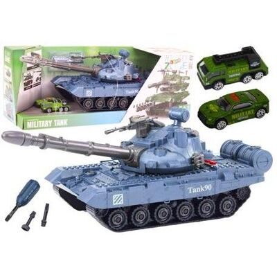 Leantoys - Tank - Blau - Klang - Tank Leantoys - Tank - Blau - Klang - Tank