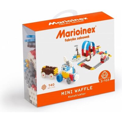 Marioinex Mini Waffle Konstruktionsspielzeug - 140 Stück für Jungen Marioinex Mini Waffle Konstruktionsspielzeug - 140 Stück für Jungen