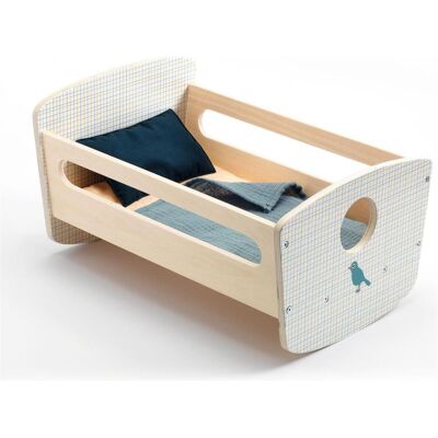 Djeco Blue Night Puppe Schaukelbett - Puppenbett Djeco Blue Night Puppe Schaukelbett - Puppenbett
