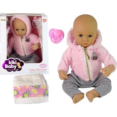 Viking Choice Babypuppe - 40x29 cm - mit Schnuller - rosa - Baby Puppe Viking Choice Babypuppe - 40x29 cm - mit Schnuller - rosa - Baby Puppe