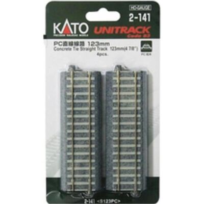 Kato Unitrack Gerades Gleis 123 mm 4 St. - Modellbahn Gleis Kato Unitrack Gerades Gleis 123 mm 4 St. - Modellbahn Gleis
