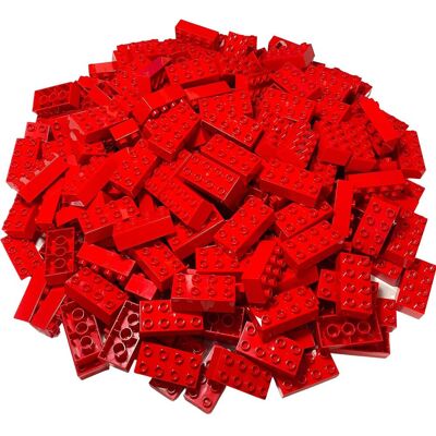 LEGO - Duplo 2x4 - Rot - 50 pcs - Building Toys LEGO - Duplo 2x4 - Rot - 50 pcs - Building Toys