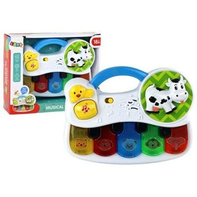 Lean Toys Klavier, Tiere, Licht, Ton (Deutsch) Lean Toys Klavier, Tiere, Licht, Ton (Deutsch)