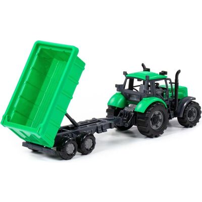 Cavallino Toys Cavallino Traktor mit Kippanhänger - Spielzeugtraktor Cavallino Toys Cavallino Traktor mit Kippanhänger - Spielzeugtraktor