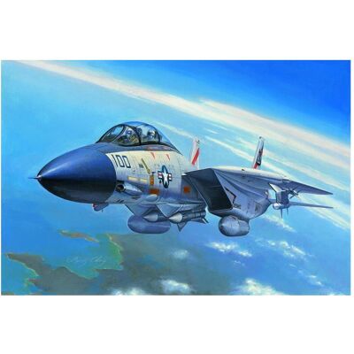 Hobby Boss Grumman F-14A Tomcat Modellbausatz - 1:72 Hobby Boss Grumman F-14A Tomcat Modellbausatz - 1:72
